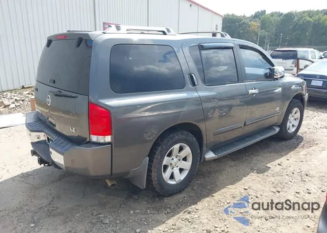 2005 Nissan Armada Le z USA, uszkodzony, nr VIN 5N1AA08A55N722178